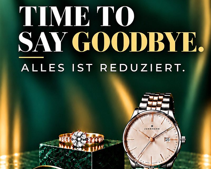 Wie schließen unser Geschäft